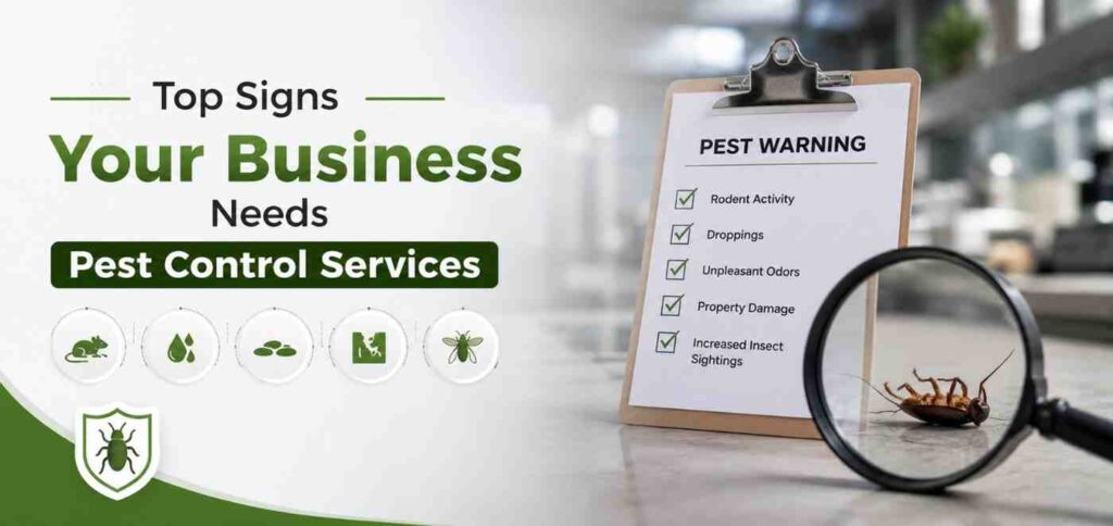 Top Signs Your Business Needs Pest Control Services