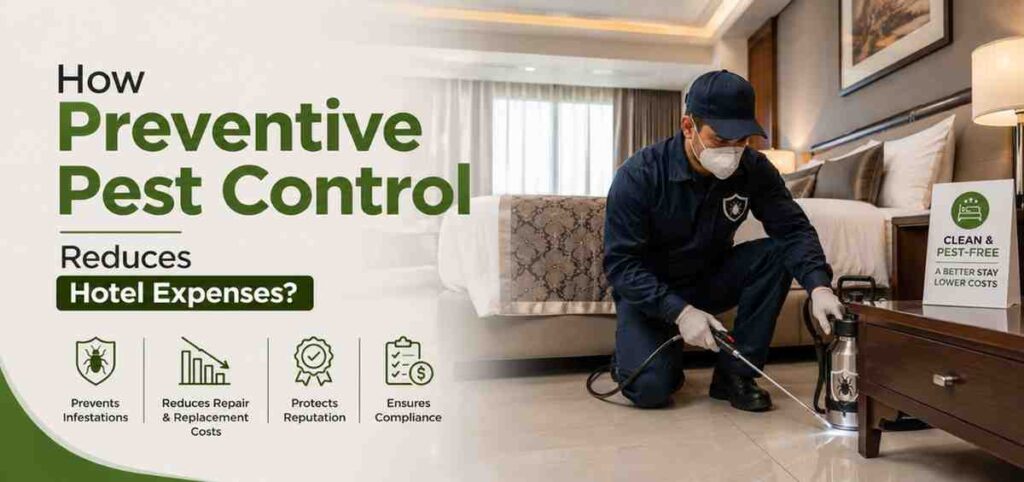 How Preventive Pest Control Reduces Hotel Expenses