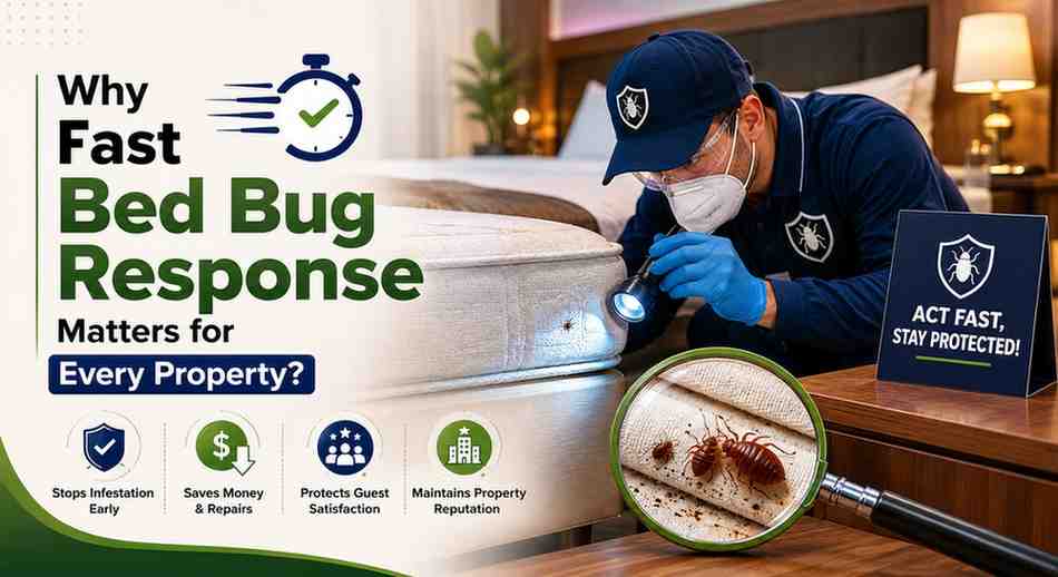 Why Fast Bed Bug Response Matters for Every Property