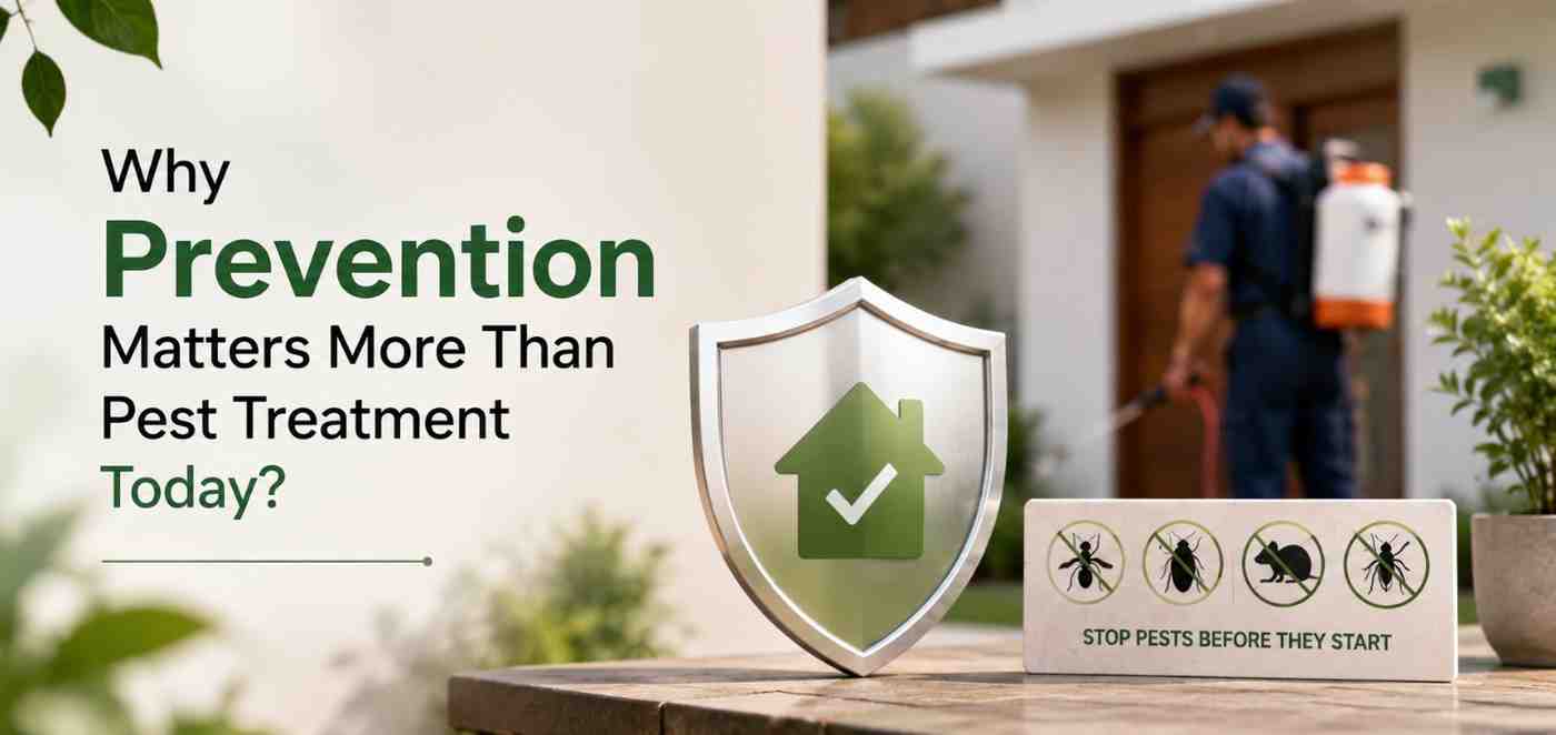 Why Prevention Matters More Than Pest Treatment Today?