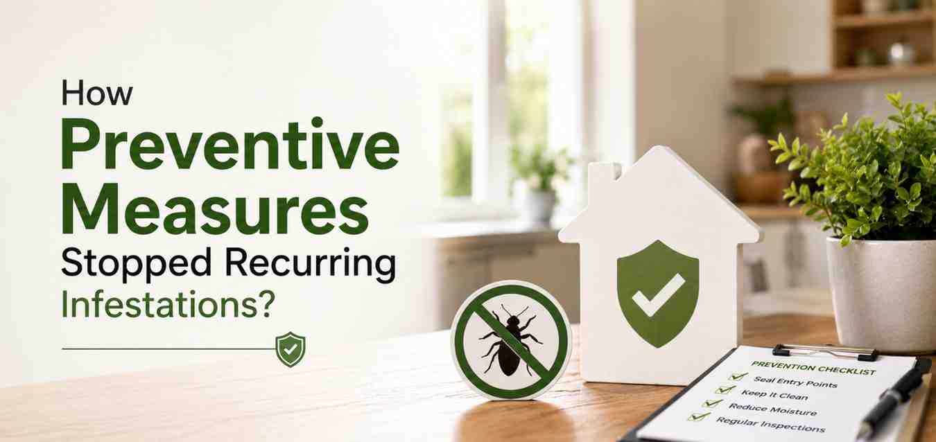 How Preventive Measures Stopped Recurring Infestations?